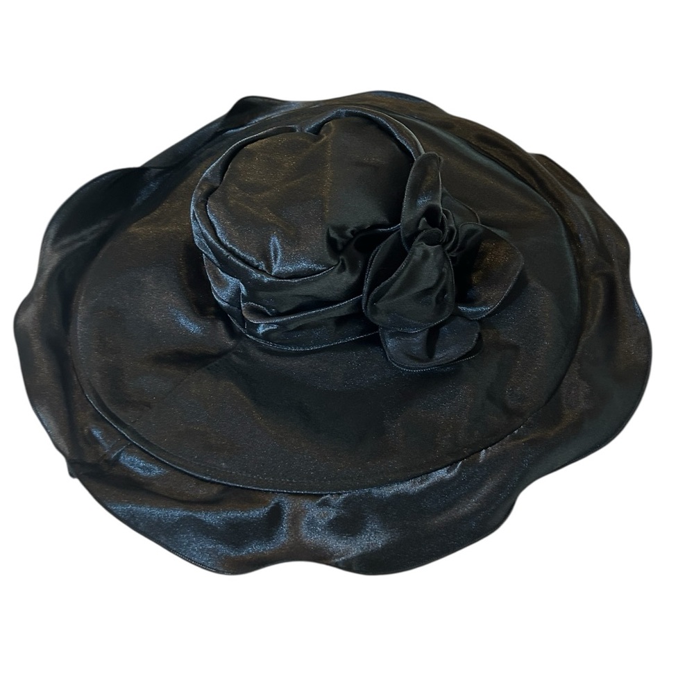Giovannio New York Black Chiffon Hat